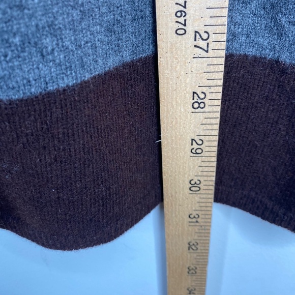 Lauren Ralph Lauren Cardigan P Wool Cashmere Scarf Equestrian Old Money Luxury - Picture 8 of 10